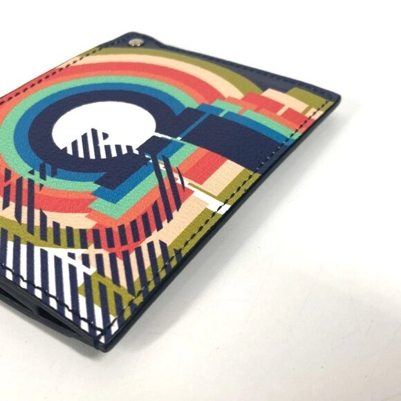 Salvatore Ferragamo logo Business Card Holder Pass Case Card Case Unused - Picture 3 of 11